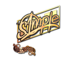 印花 | s1mple（全息）| 2023年巴黎锦标赛