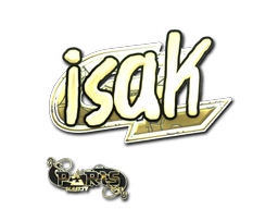 印花 | isak(金色)| 2023年巴黎锦标赛