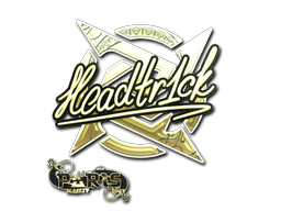 印花 | headtr1ck（金色）| 2023年巴黎锦标赛
