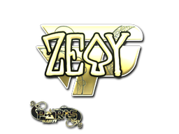 印花 | zevy（金色）| 2023年巴黎锦标赛