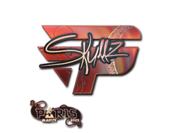 印花 | skullz（全息）| 2023年巴黎锦标赛
