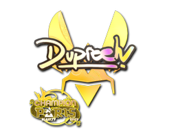 印花 | dupreeh(全息,冠军)| 2023年巴黎锦标赛