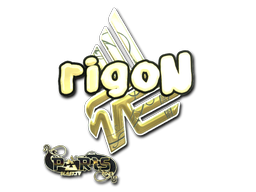 印花 | rigoN（金色）| 2023年巴黎锦标赛