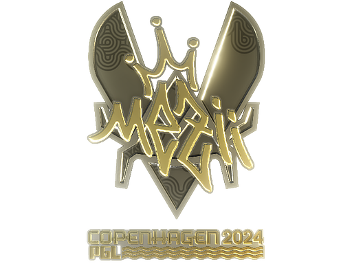 印花 | mezii（金色）| 2024年哥本哈根锦标赛