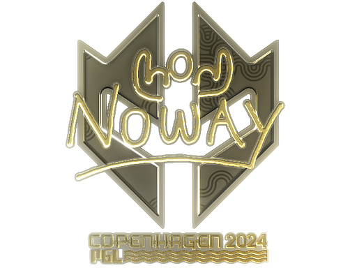 印花 | noway（金色）| 2024年哥本哈根锦标赛