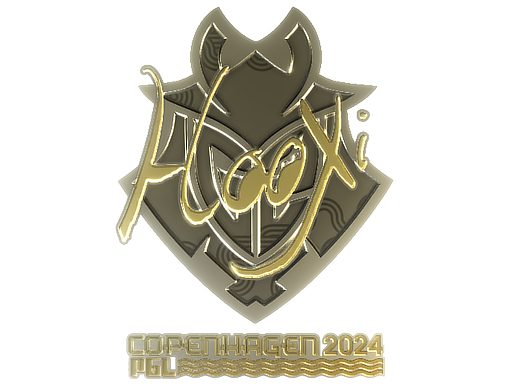 印花 | HooXi（金色）| 2024年哥本哈根锦标赛