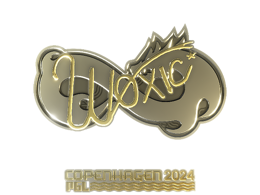印花 | woxic（金色）| 2024年哥本哈根锦标赛