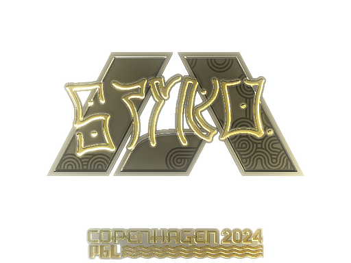 印花 | STYKO（金色）| 2024年哥本哈根锦标赛