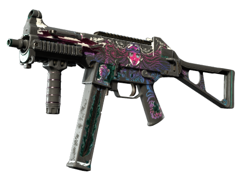 UMP-45（StatTrak™） | 黑色魅影 (战痕累累)