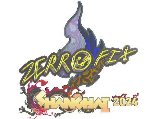 印花 | zeRRoFIX（全息）| 2024年上海锦标赛