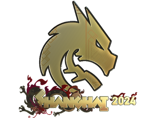 印花 | Team Spirit（金色）| 2024年上海锦标赛