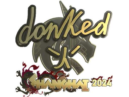 印花 | donk(金色)| 2024年上海锦标赛