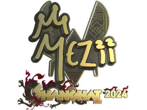 印花 | mezii（金色）| 2024年上海锦标赛