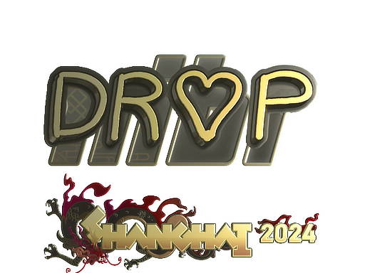 印花 | drop（金色）| 2024年上海锦标赛