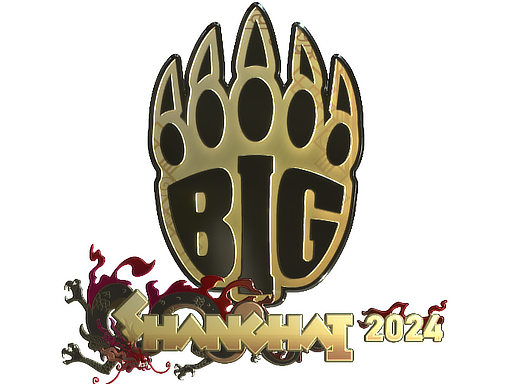 印花 | BIG(金色)| 2024年上海锦标赛