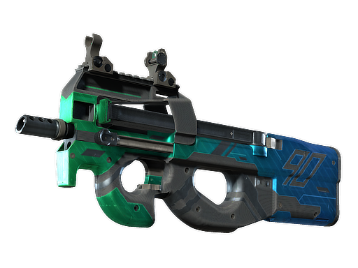 P90(StatTrak™) | 破浪者 (略有磨损)