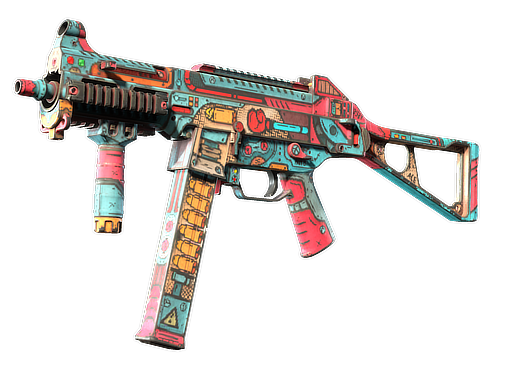 UMP-45（StatTrak™） | K.O.工厂 (破损不堪)