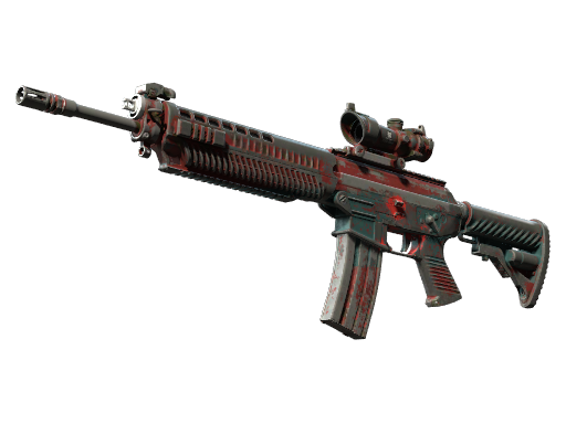 SG 553 | 辐射警告 (战痕累累)