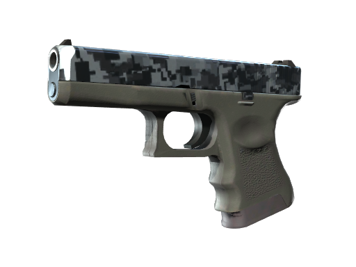 格洛克 18 型(StatTrak™) | 钢铁禁锢 (略有磨损)