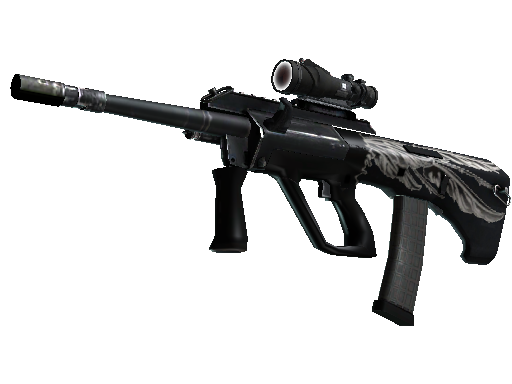 AUG(StatTrak™) | 鹰翼 (略有磨损)