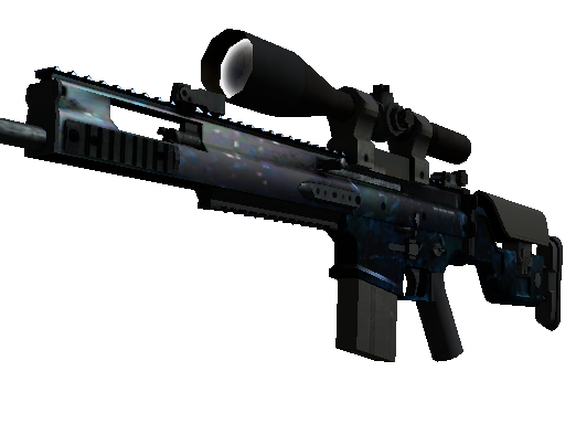 SCAR-20 | 蓝洞 (破损不堪)
