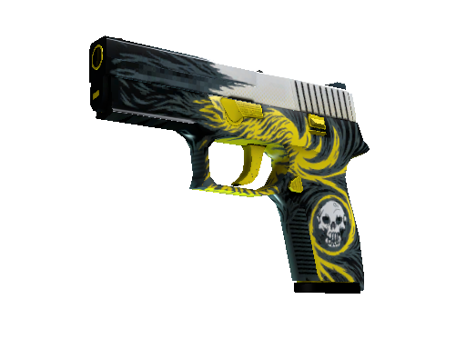 P250(StatTrak™) | 翼击 (略有磨损)