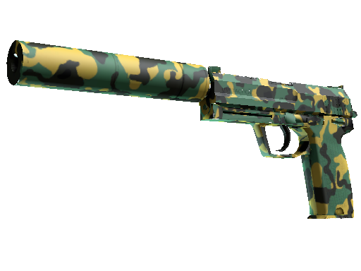 USP 消音版（StatTrak™） | 疯狂蔓延 (略有磨损)