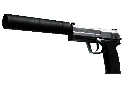 USP 消音版(StatTrak™) | 不锈钢 (战痕累累)