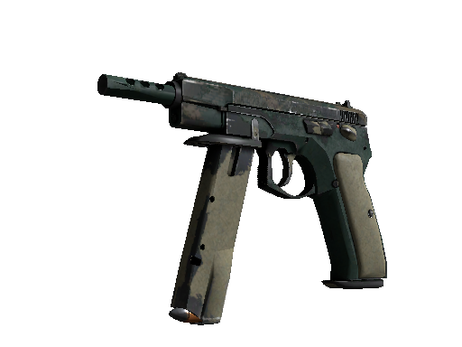 CZ75 | 绿色格纹 (战痕累累)