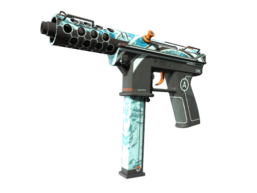 Tec-9(StatTrak™) | 坍雪寒裘 (久经沙场)
