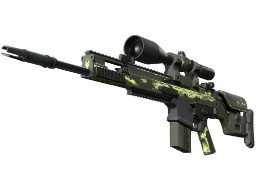 SCAR-20（StatTrak™） | 丛林爆发 (战痕累累)