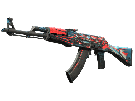 AK-47(StatTrak™) | 混沌点阵 (战痕累累)