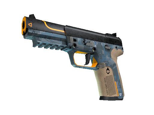 FN57(StatTrak™) | 三位一体 (略有磨损)