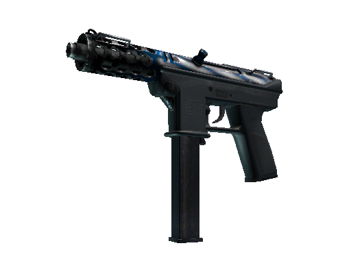Tec-9（StatTrak™） | 钛片 (久经沙场)
