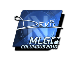 印花 | DEVIL(闪亮)| 2016年 MLG 哥伦布锦标赛