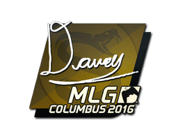 印花 | DAVEY | 2016年 MLG 哥伦布锦标赛