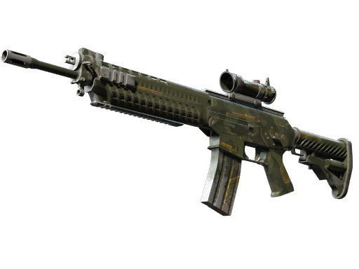 SG 553（StatTrak™） | 擎天神 (久经沙场)