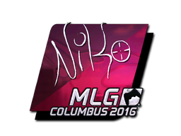 印花 | NiKo(闪亮)| 2016年 MLG 哥伦布锦标赛