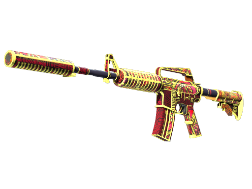 M4A1 消音型 | 女火神之炽焰 (略有磨损)