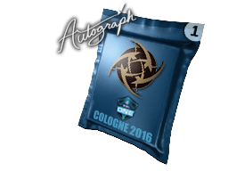 亲笔签名胶囊 | Ninjas in Pyjamas | 2016年科隆锦标赛