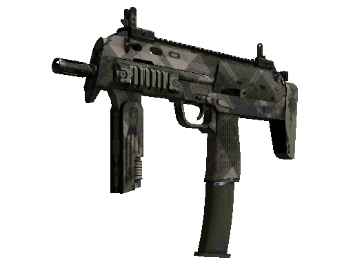 MP7 | 橄榄格纹 (破损不堪)