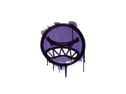 封装的涂鸦 | 愤怒 (暗紫)