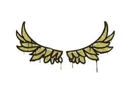 封装的涂鸦 | 翅膀 (草绿)