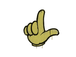 封装的涂鸦 | 矬人 (草绿)