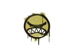 封装的涂鸦 | 愤怒 (草绿)