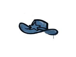 封装的涂鸦 | 警帽 (黛蓝)