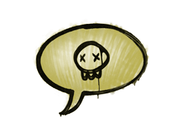 封装的涂鸦 | 死刑 (草绿)