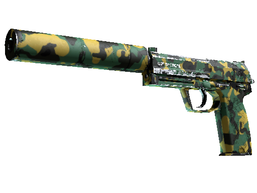 USP 消音版（StatTrak™） | 疯狂蔓延 (破损不堪)