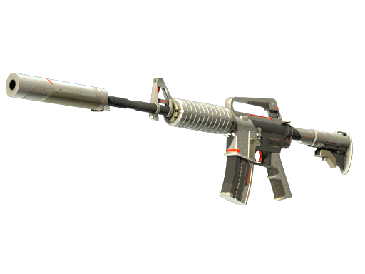 M4A1 消音型(StatTrak™) | 机械工业 (破损不堪)