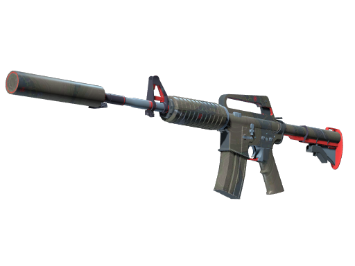 M4A1 消音型(StatTrak™) | 简报 (略有磨损)